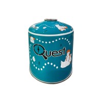 Газовий балон різьбовий бутановий Quest, 450гр
