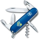 Ніж Victorinox Spartan Ukraine 91мм,12функ,син ,Квіткове серце
