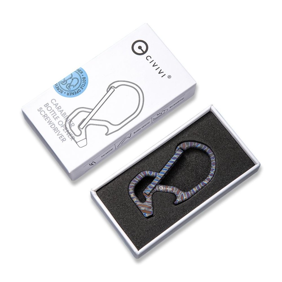 Карабін титановий Civivi CA-01B