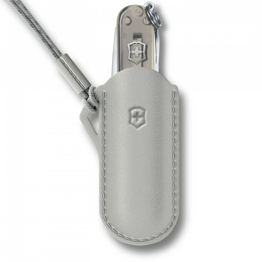 Чохол Victorinox 58мм шкір.сер Mystical Morning для Classic Colors 1-2шари