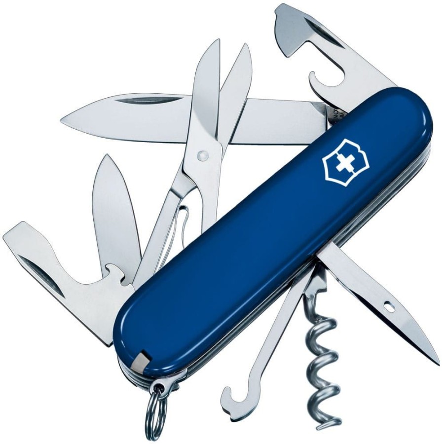 Ніж Victorinox Climber 91мм,14функ,син