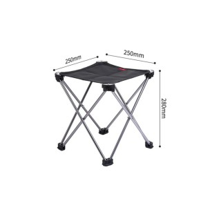 Стілець розкладний Naturehike NH20JJ019, чорний