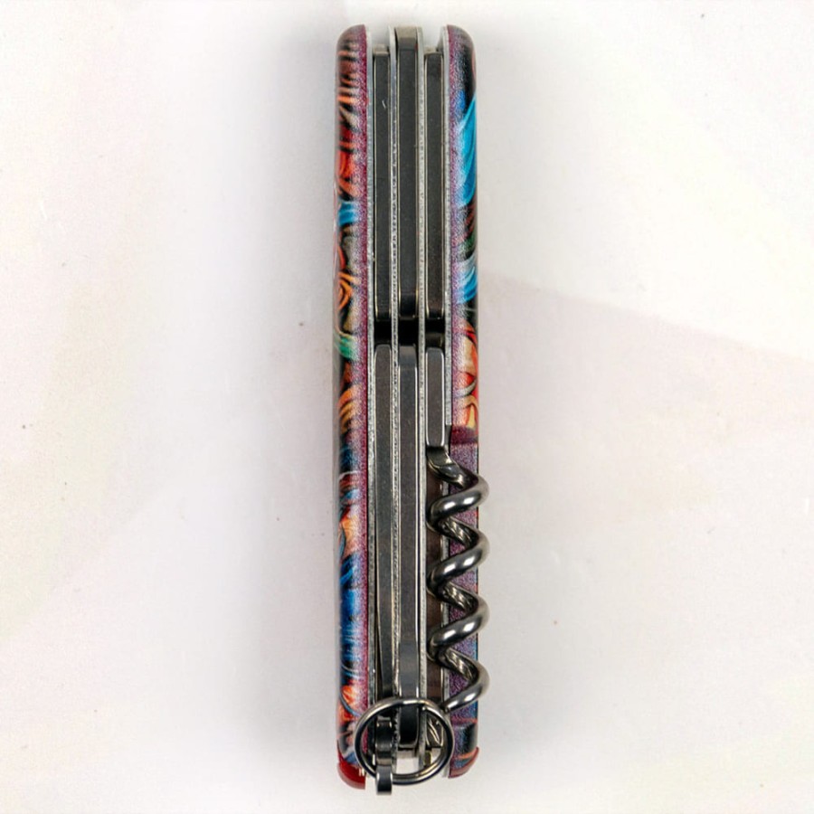 Ніж Victorinox Climber Zodiac 91мм,14функ ,Сапфіровий дракон