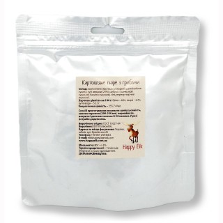 Картопляне пюре з грибами Happy Elk
