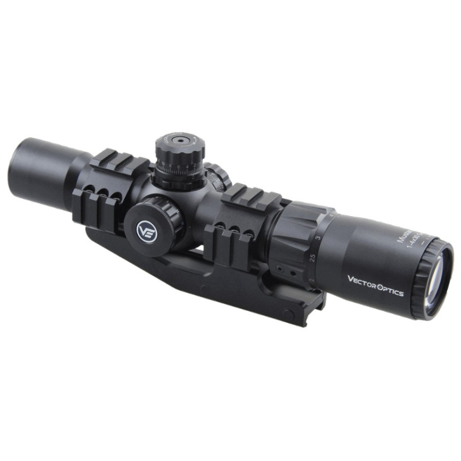 Приціл оптичний Vector Optics MUSTANG GENII 1-4X30 (30 мм) Illum. SFP