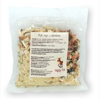 Кус-кус з овочами Happy Elk прозора упаковка