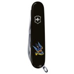 Складаний ніж Victorinox HUNTSMAN UKRAINE Тризуб із серцем + I love Ukraine 1.3713.3_T1310u