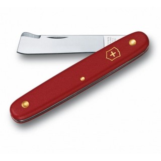 Ніж Victorinox садовий Budding Combi 100мм,2функ,черв.мат