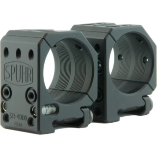Кільця Spuhr SR-4000, Ø34, H25,4mm/1", Сплав. Picatinny