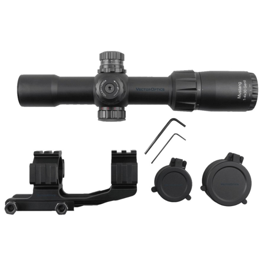 Приціл оптичний Vector Optics MUSTANG GENII 1-4X30 (30 мм) Illum. SFP