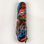 Ніж Victorinox Climber Zodiac 91мм,14функ ,Сапфіровий дракон