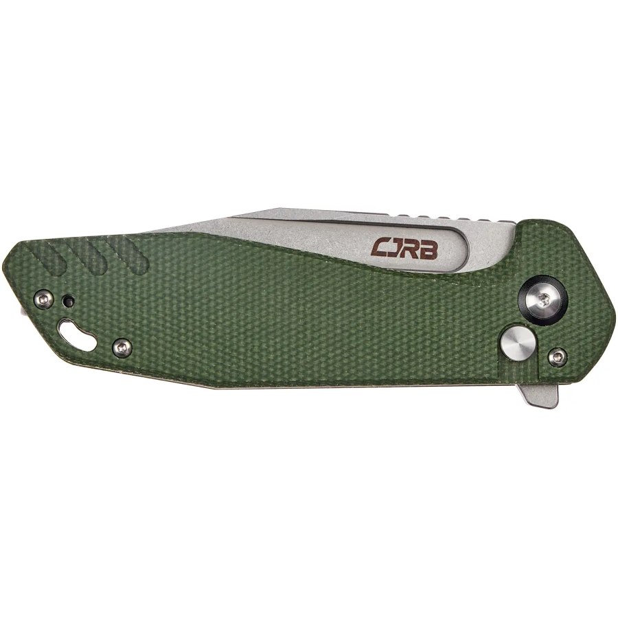 Ніж CJRB Riff SW, AR-RPM9 Steel, Micarta green