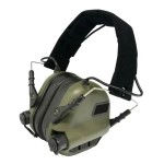 Активні навушники Earmor M31, з тримачем на голову green