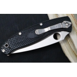Ніж Spyderco Resilience FRN, полусеррейтор