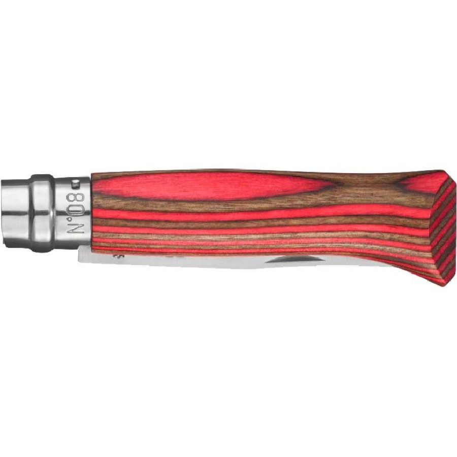 Ніж Opinel №8 VRI Laminated,червоний