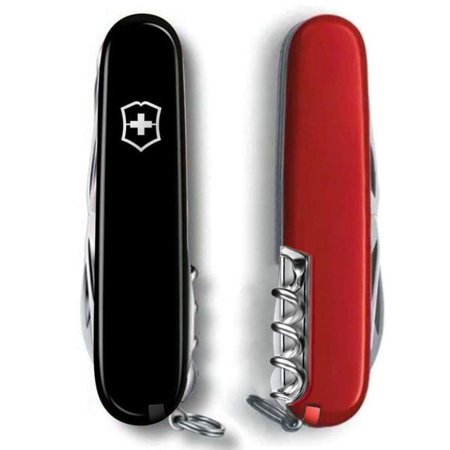 Ніж Victorinox Climber Ukraine 91мм,14функ,чорн-черв