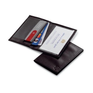 Чохол Victorinox шкір.чорн для SwissCard