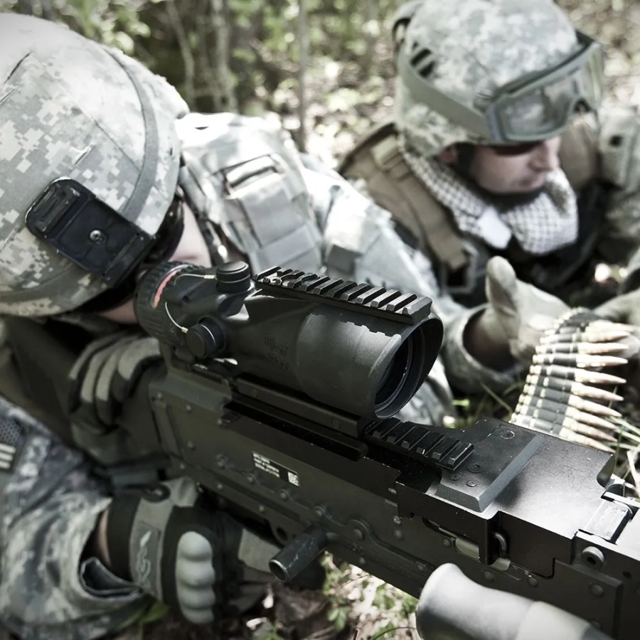 Приціл оптичний Trijicon ACOG 4x32 BAC Dual illum Green Chevron .223/5.56 BDC