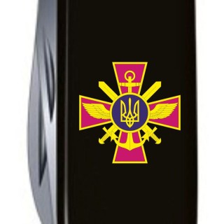 Складаний ніж Victorinox HUNTSMAN ARMY Емблема ГШ ЗСУ 1.3713.3_W0050u