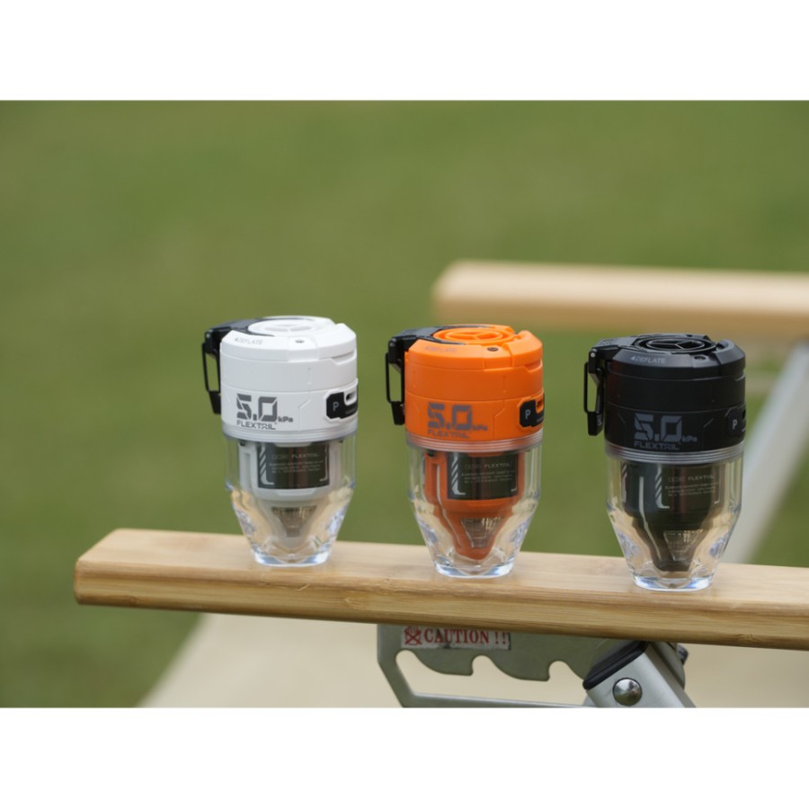 Насос-ліхтар кемпінговий Flextail Max Pump 3, помаранчевий