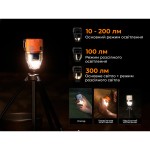 Насос-ліхтар кемпінговий Flextail Max Pump 3, помаранчевий