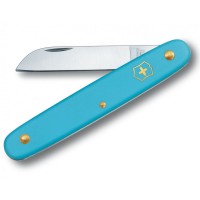 Ніж Victorinox садовий Floral 100мм,1функ,блакит.мат (блістер)