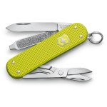 Ніж Victorinox Classic SD Electric Yellow 58мм,5функ,ріфл.жовт