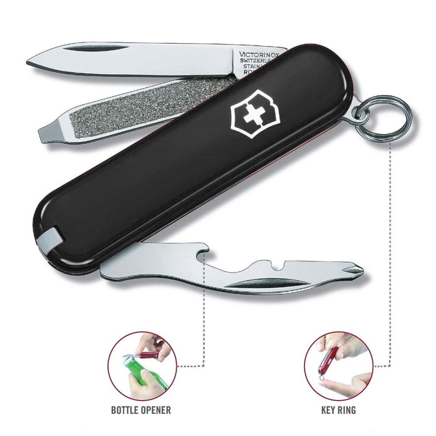 Ніж Victorinox Rally 58мм,9функ,чорн