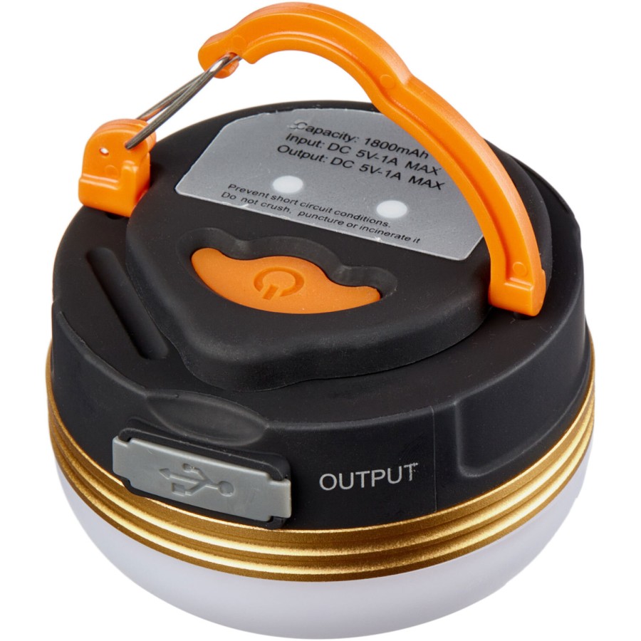 Фонарь кемпинговый SKIF Outdoor Light Drop ц:black/orange