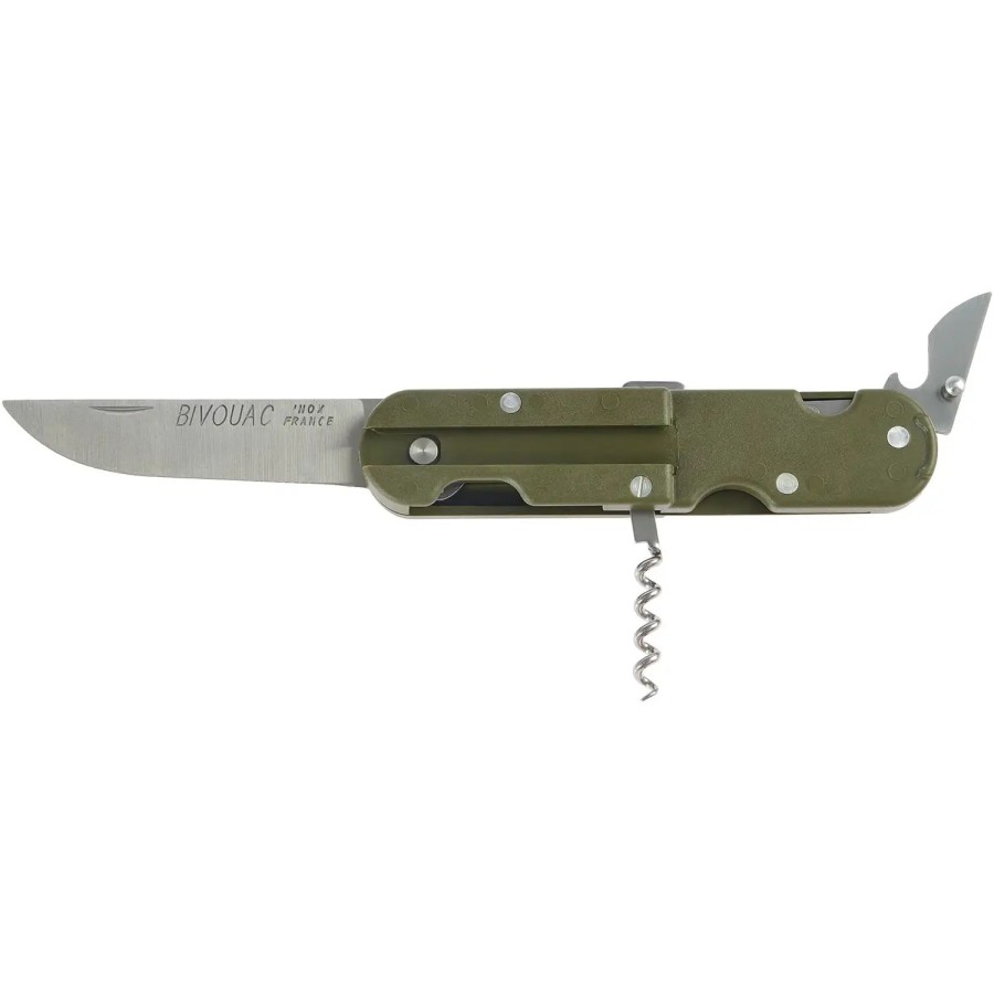 Ніж багатофункціональний TB Outdoor Bivouac Olive