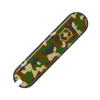 Накладка на ніж Victorinox 58мм camouflage передня з лого (Fa+)