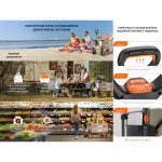Акумуляторний візок з двигуном від павербанку Litheli (2шт УМБ Litheli Power Bank 20000 mAh, 45 W в комплекті)