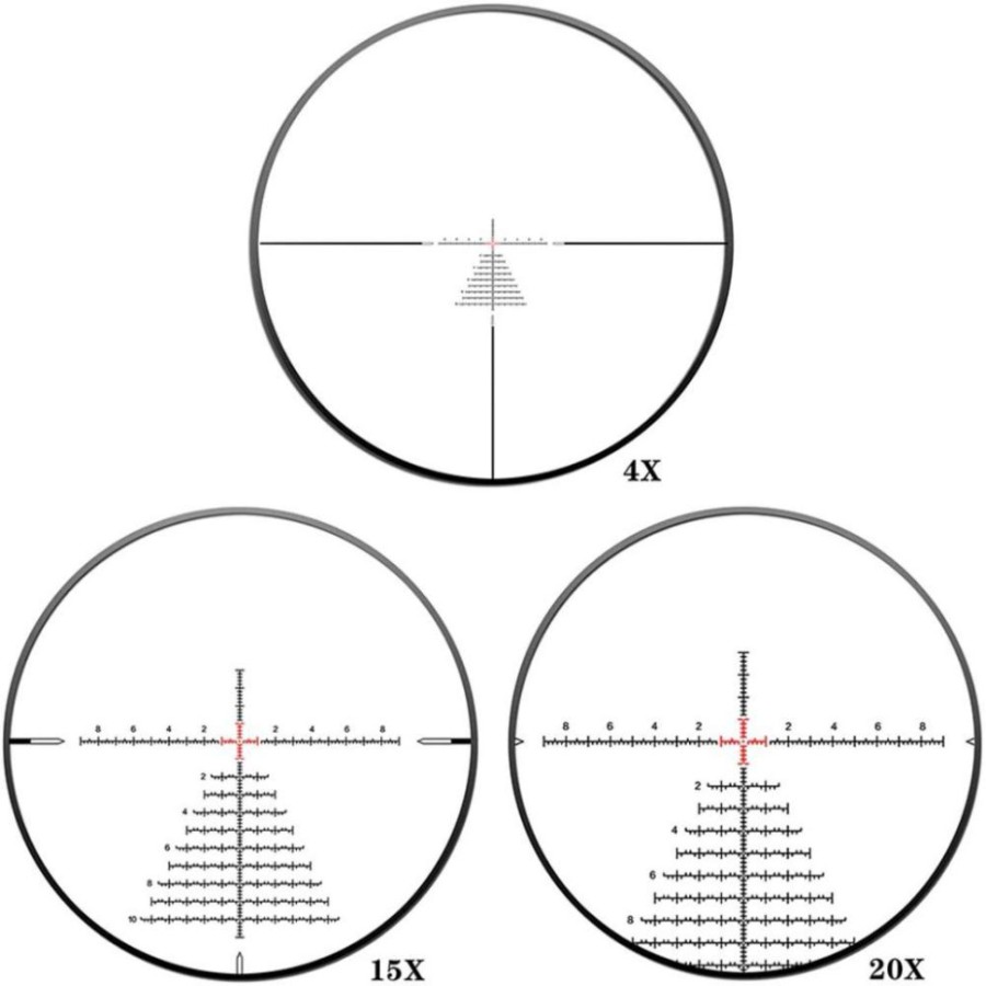 Приціл Discovery Optics ED-PRS 4-20X52SFIR 34mm, з підсвічуванням (230101)