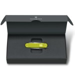 Ніж Victorinox Classic SD Electric Yellow 58мм,5функ,ріфл.жовт