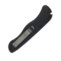 Накладка на ніж Victorinox 111мм black задня без штопора з затиском (Ha)