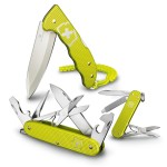 Ніж Victorinox Classic SD Electric Yellow 58мм,5функ,ріфл.жовт