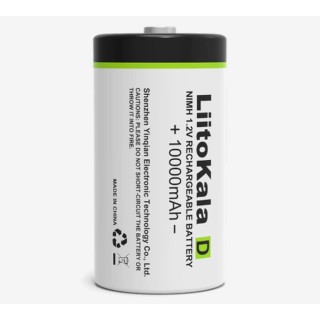 Акумулятор LiitoKala D на 10000мАг 1.2V