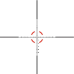 Приціл оптичний Trijicon VCOG 1-8x28; Red MRAD Crosshair
