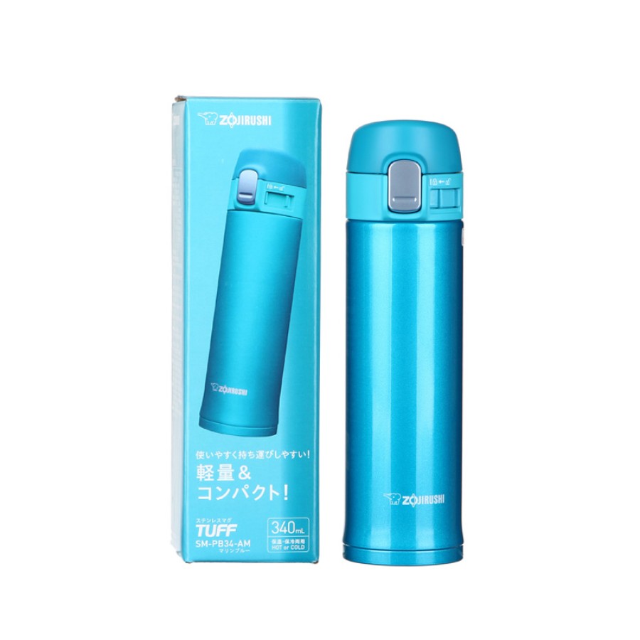 Термокухоль Zojirushi SM-PB34AM 0.34 л, блакитний