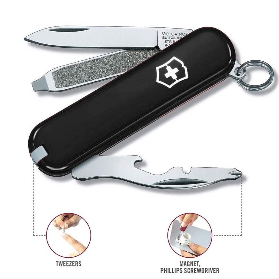 Ніж Victorinox Rally 58мм,9функ,чорн