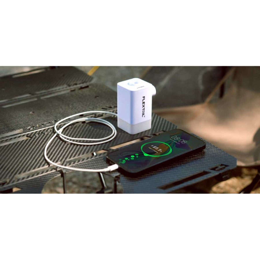 Насос-ліхтар-powerbank кемпінговий Flextail Max Pump 2 Plus, помаранчевий