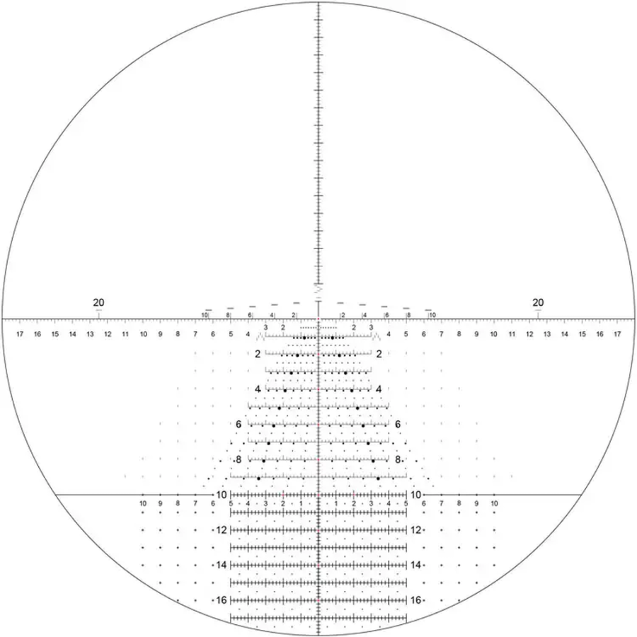 Приціл Nightforce NX8 4-32x50 F1 ZeroS 0.1 Mil. Сітка TReMoR3