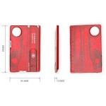 0.7300.T Набір Victorinox Swiss Card Lite червоний