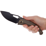 Ніж Artisan Xcellerator BB, AR-RPM9 Steel, Micarta green