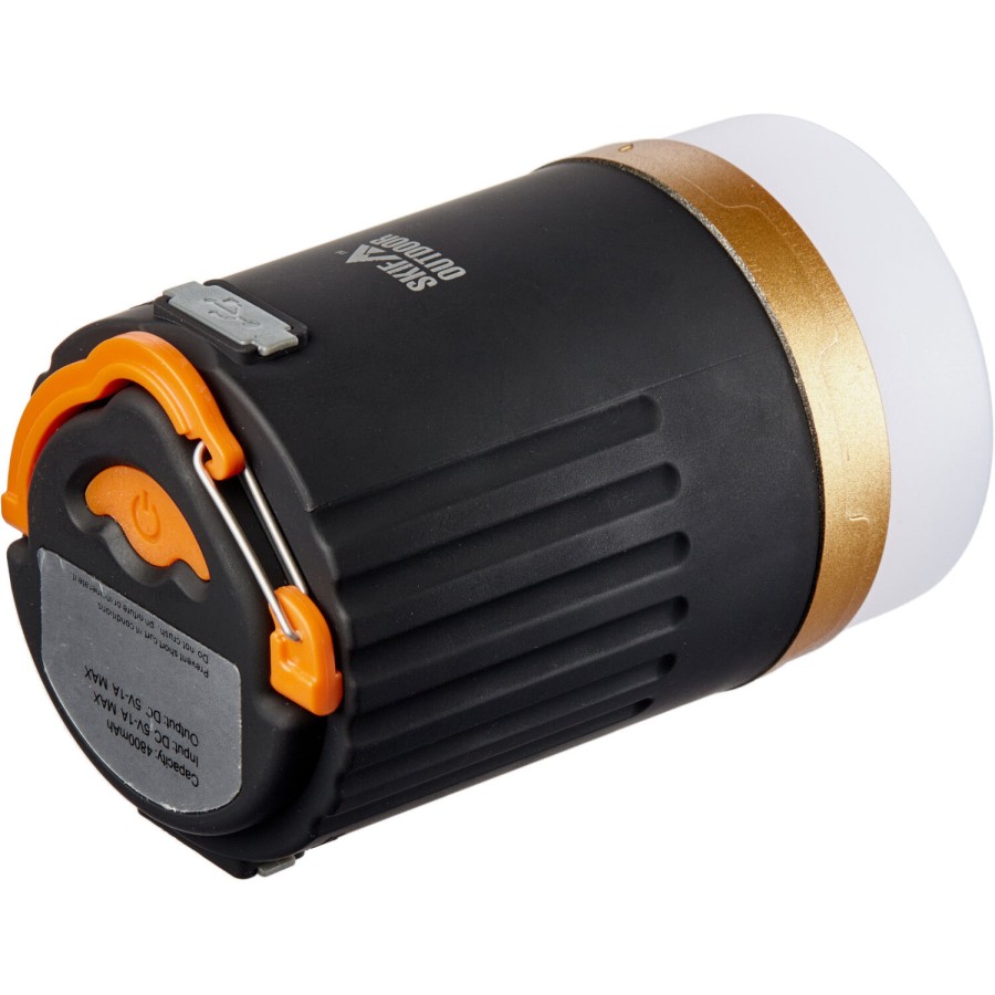 Фонарь кемпинговый SKIF Outdoor Light Drop Max ц:black/orange