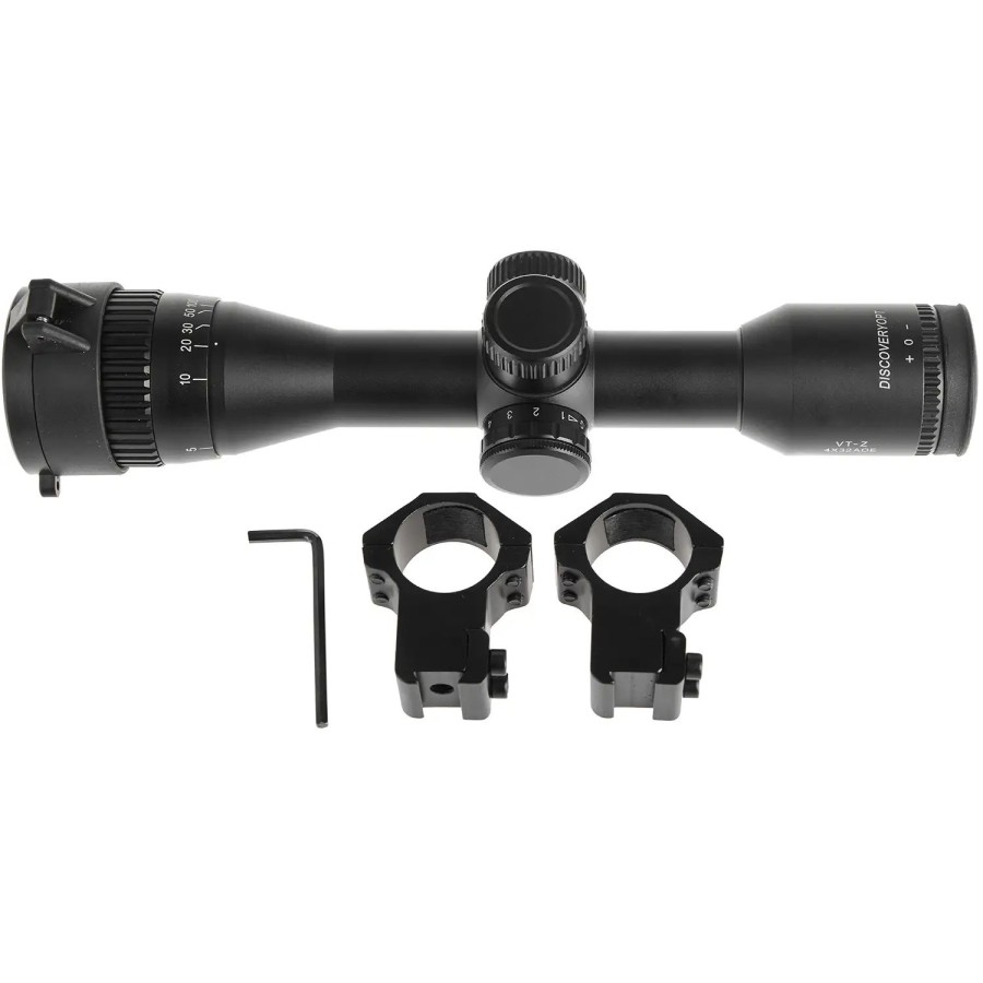 Приціл оптичний Discovery Optics VT-Z 4x32 AOE сітка MilDot SPF з підсвічуванням