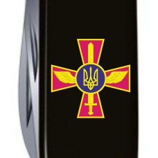 Складаний ніж Victorinox CLIMBER ARMY Емблема ПС ЗСУ 1.3703.3_W0040u