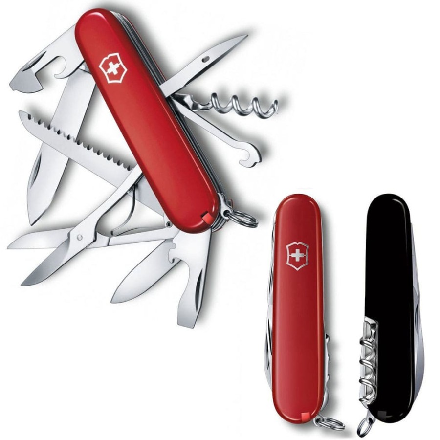 Ніж Victorinox Huntsman Ukraine 91мм,15функ,черв-чорн