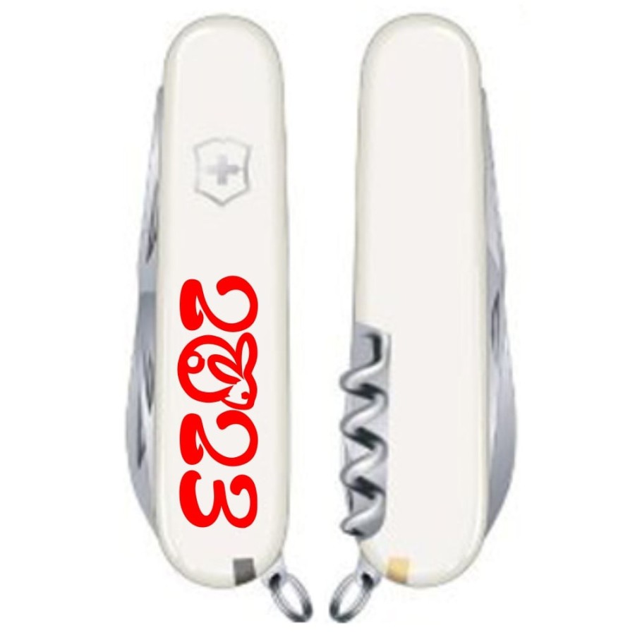Складаний ніж Victorinox SPARTAN ZODIAC Рік Кролика черв. 1.3603.7_Z2111u