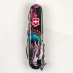 Ніж Victorinox Climber Zodiac 91мм,14функ ,Лазурний дракон